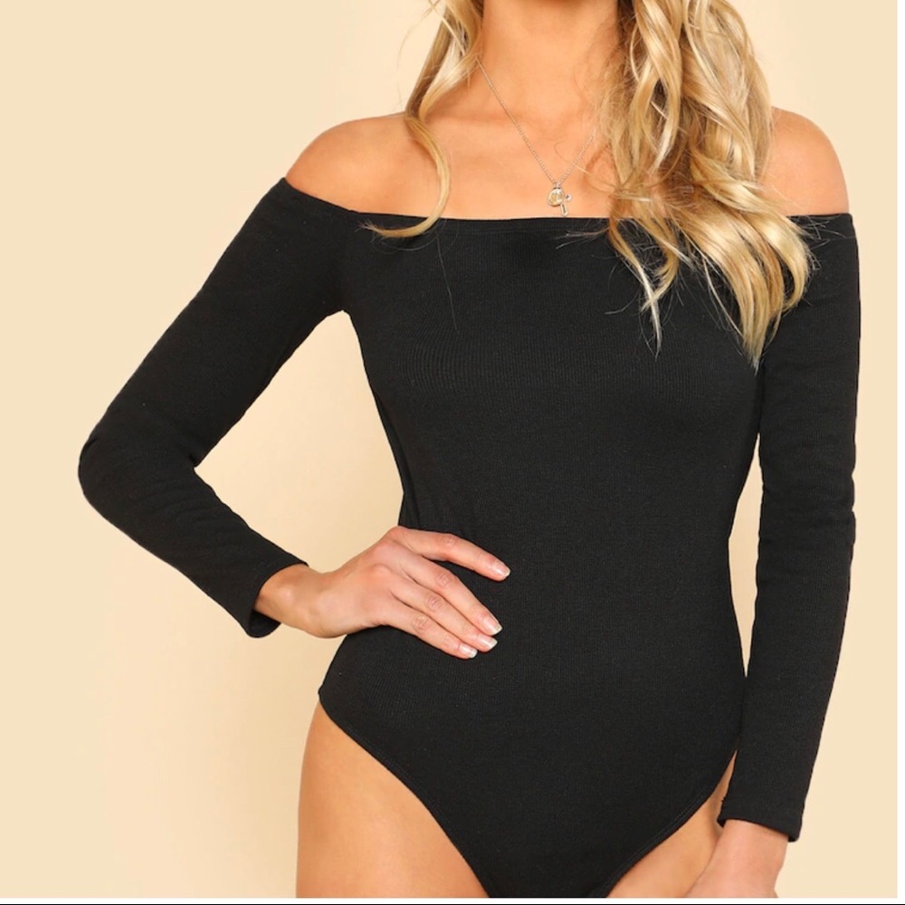 Off the shoulder bodysuit